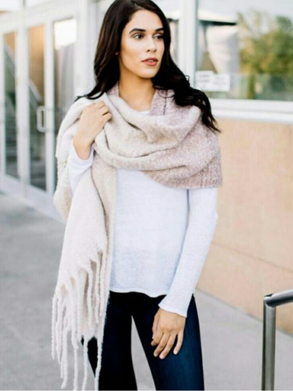 Mer-Sea & Co. Ombre Blanket Scarf/Wrap